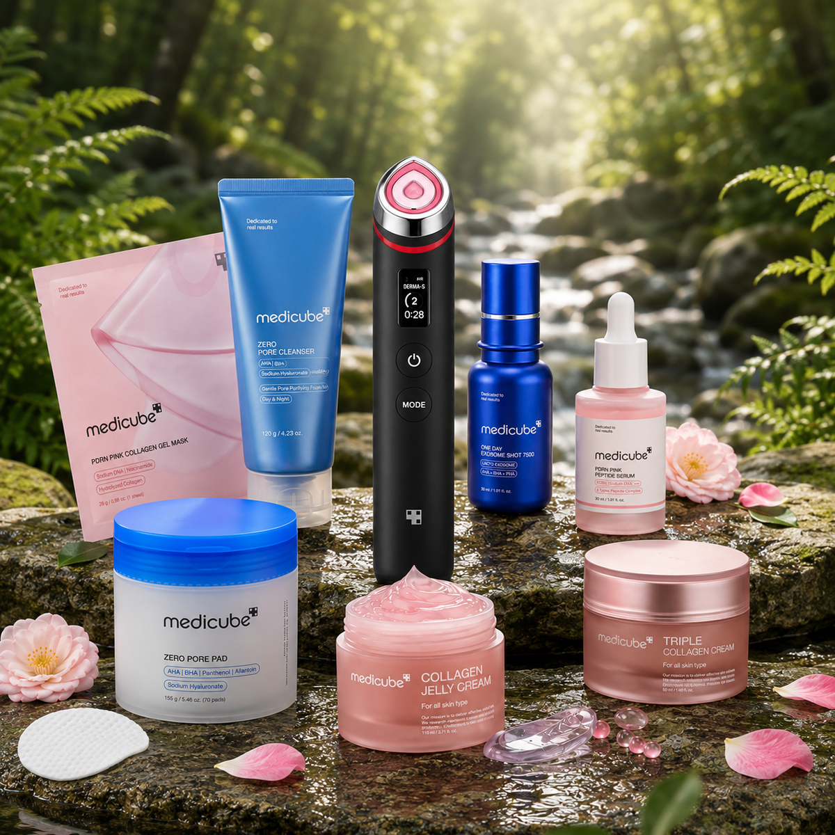 Complete Glass Glow Routine